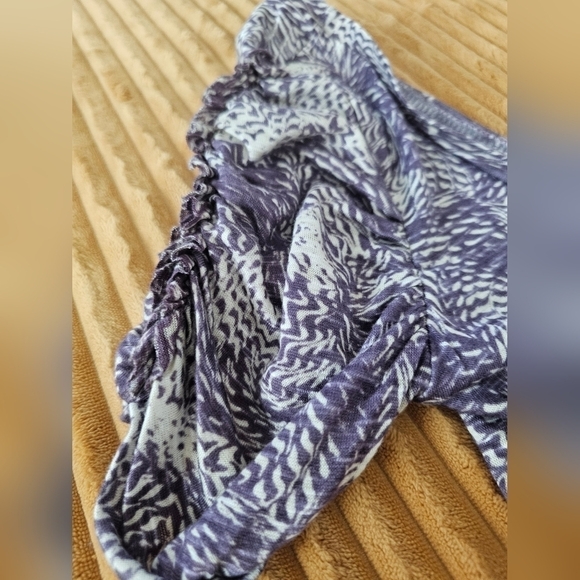 Sparkle &  Fade Print Ruffled Top - Picture 3 of 7